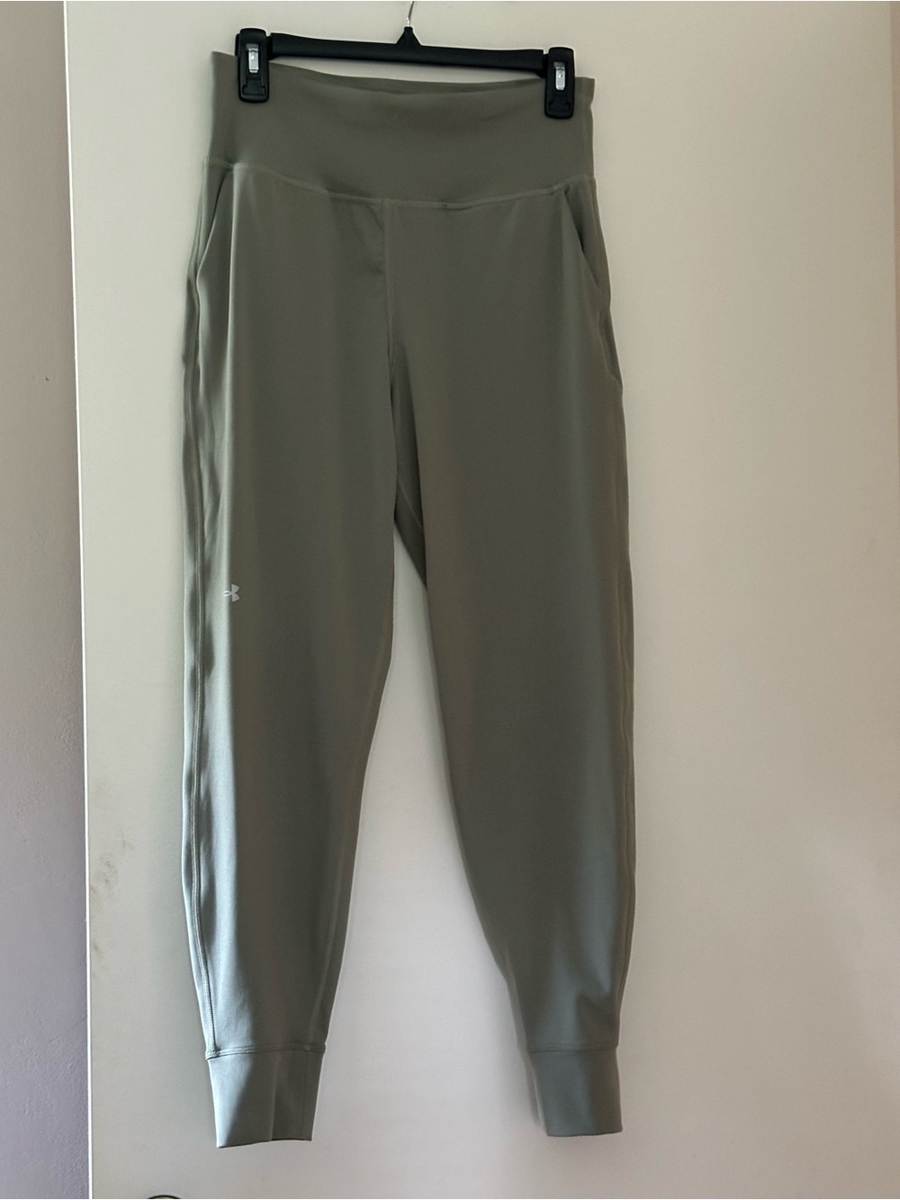 Under Armour Olive Jogger Pants with Cuffed Ankles